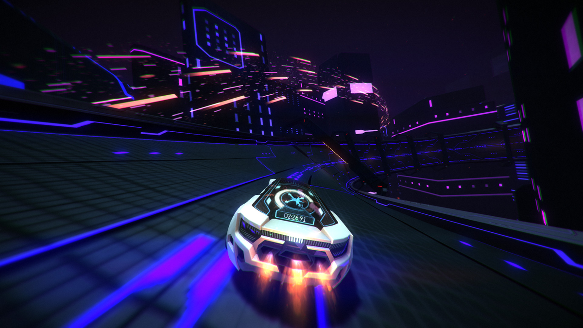 Neon Racer - Juego de carreras futurista
